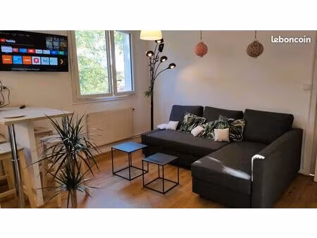 a louer appartement avec 2 chambres indépendantes lumineux dans résidence calme idéalement