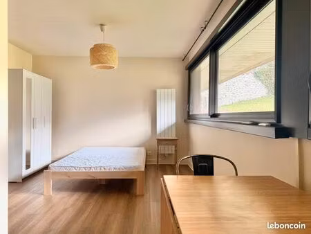 studio meublé + parking aristide briand