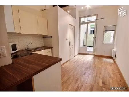 im. 2p. terrasse privée. clim. banasterie