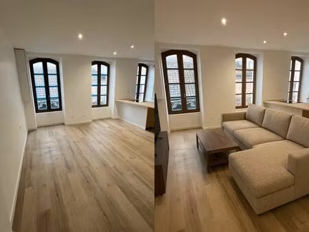 appartement t3 de 70 m² entièrement rénové avec parking