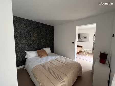 appartement meublé t2 dans petite résidence conviviale avec espaces communs