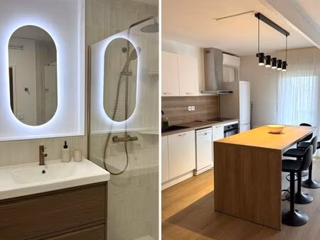 ? t3 meublé rénové avec climatisation – 67 m² – blagnac grand noble