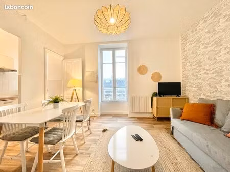 appartement t2 meublé – 40 m² – impasse de l'odet