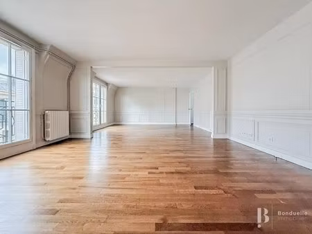 neuilly/seine - à louer vide - superbe 5 pieces de 182m² - 6e etage - rue delanne proche p
