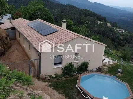 maison de plan pied en pleine nature