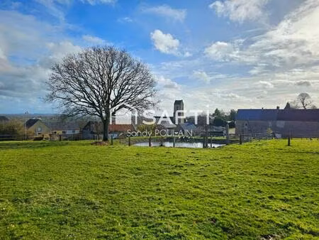 superbe terrain avec vue dégagée à 5 minutes de coutances
