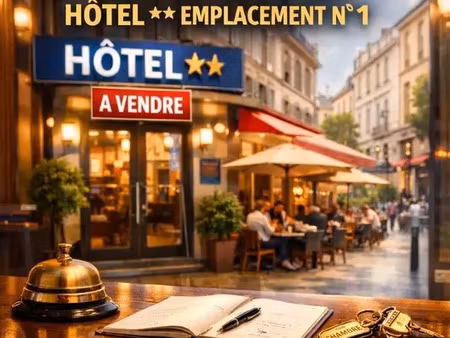 à vendre – fonds de commerce hôtel brasserie – emplacement n°1