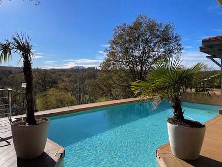 maison familiale vue montagne bassussarry