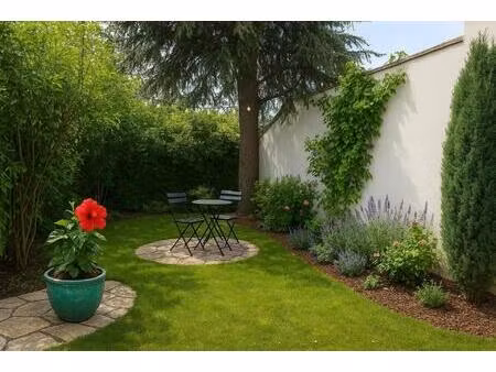 maison avec espace jardin  3 chambres 15mn de paris