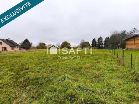 terrain constructible à vendre