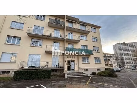 à saisir – appartement f3 de 67m² avec balcon - cave et garage – mulhouse coteaux