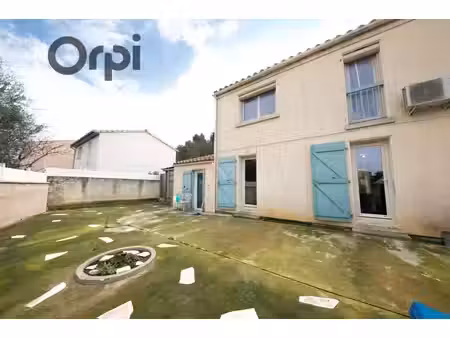 maison 3 faces avec jardin et garage à vendre à paziols (bail de location en cours dans ce