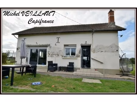 maison à vendre 3 pièces paray le fresil (03)  70 m²  chambre  garage  dépendance  terrain