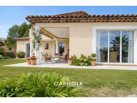 antibes - les rastines  belle villa de 123 m² sur un terrain piscinable de 1 504 m² avec 2