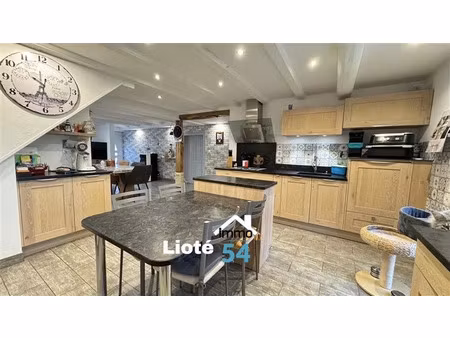 vente maison 5 pièces 124 m² à einvaux (54360)  195 000 €