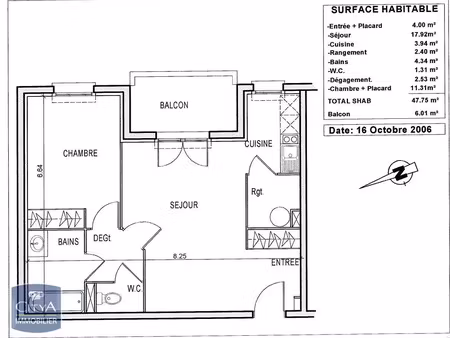 appartement à vendre 2 pièces 47.69 m² - saint-avold (57) - 59 500€