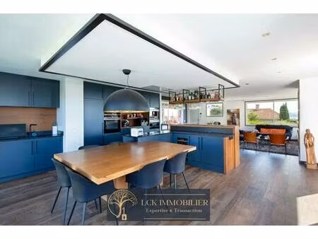 saint-aygulf (fréjus) — villa contemporaine vue mer 188 m²  4 chambres  piscine miroir ...