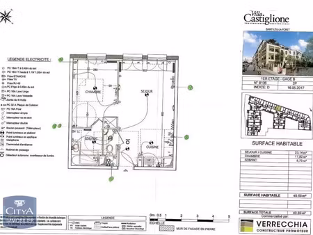 appartement à louer 2 pièces 40.58 m² - saint-leu-la-forêt (95) - 985€