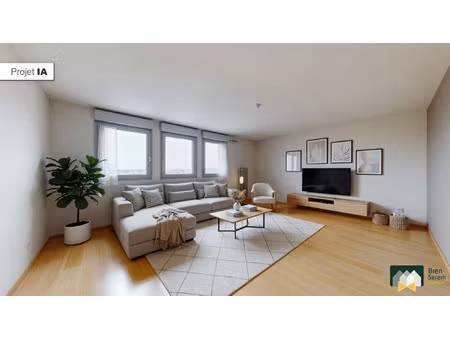 grand t3 de 76 m² avec stationnement privé à lucé !