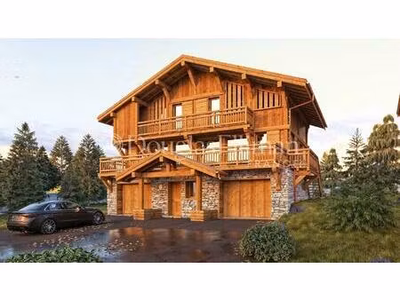 les gets - chalet neuf de 4 chambres dans le prestiguex quartier des chavannes