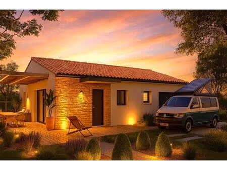 vente maison à construire 80 m² préchacq-les-bains (40465)