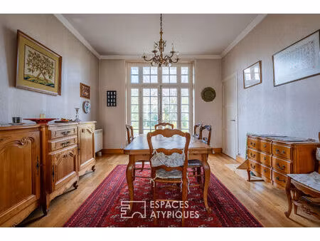 maison de ville années 30 avec jardin et garage