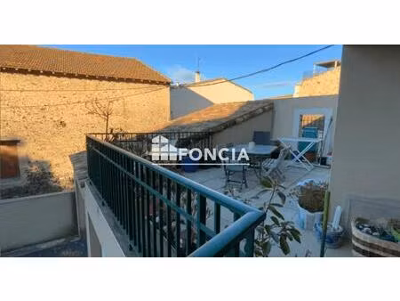 florensac  appartement t3 avec terrasse et garage