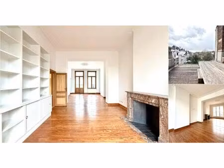 triplex à louer avec terrasse et 3 chambres   ixelles (vbd88175)