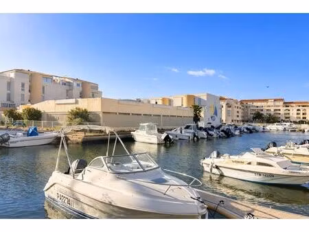 vente appartement 1 pièce 19 m² sète (34200)