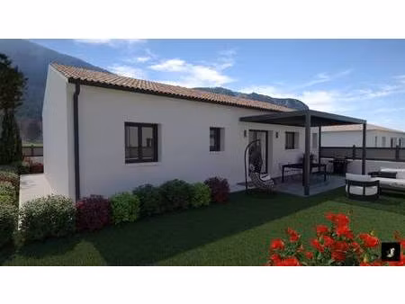 terrain avec maison neuve à vendre