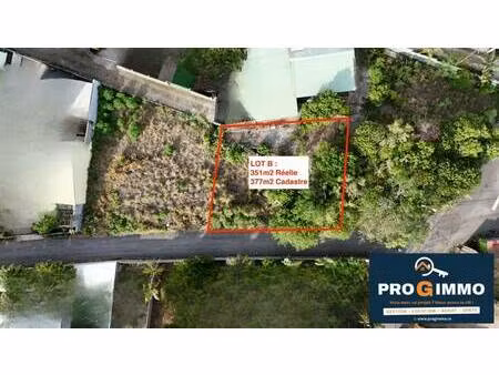 terrain constructible à vendre