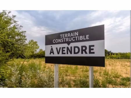 vente terrain 559 m² treslon (51140)
