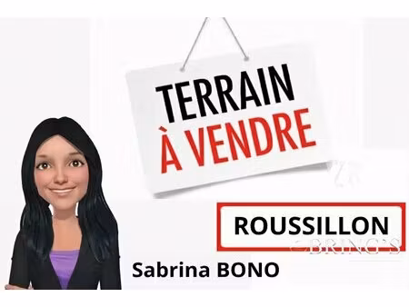 en vente terrain non constructible – 89 500 € |roussillon