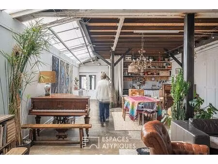 atelier poétique avec jardin  à réinventer