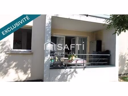 superbe t3 61m²  balcon  parking en sous-sol