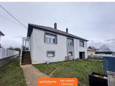 maison individuelle avec 3 chambres 13 ares