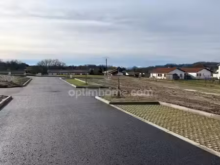 vente terrain 605 m² bidache (64520)