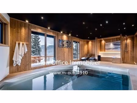 référence : 6382-mbe - chalet de luxe à serre chevalier - 275m² - 5 suites - cinéma -...