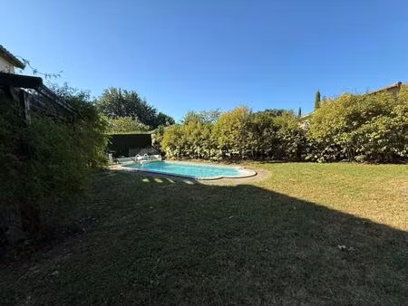 villa lavaur - 4 chambres - un bureau/chambre en rdc - grand garage - piscine