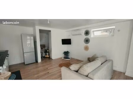 appartement 2p meublés+terrasse+ parking à 5 mn de beziers