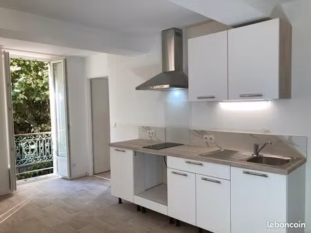 bel appartement t2 de 41m² - rénové à neuf - plein centre