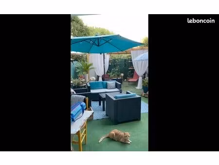 beau studio 26m2 avec terrasse 12 m2  jardin 33 m2   au calme absolu  sans vis à vis  quar