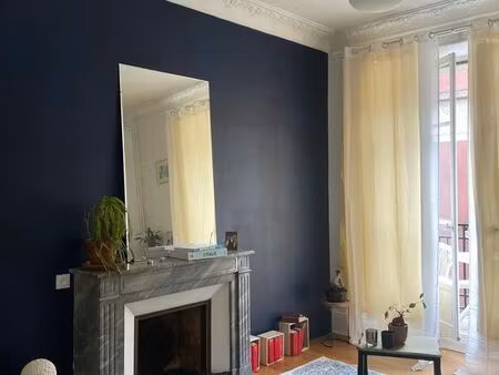 t2 bis de 64 m² – charme ancien spacieux et lumineux de la belle époque