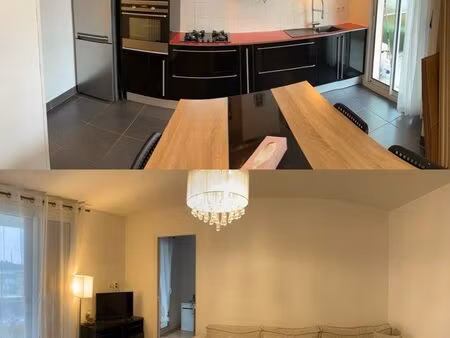 appartement 58 m² avec grand balcon