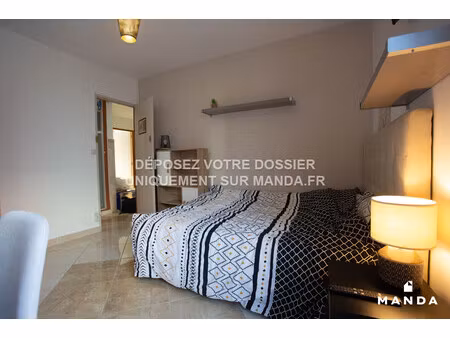 chambre meublée en colocation — quartier alco  montpellier