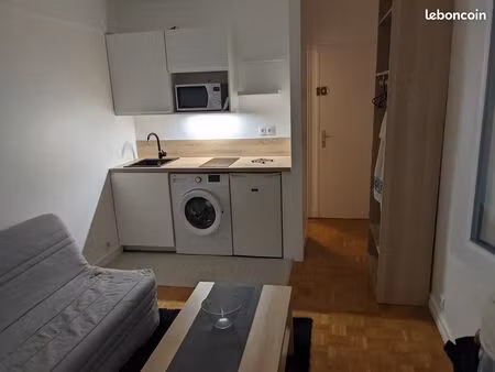 quartier montparnasse beau studio meublé 15m²