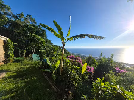 terrain + bungalows vue mer  la fontaine st-leu