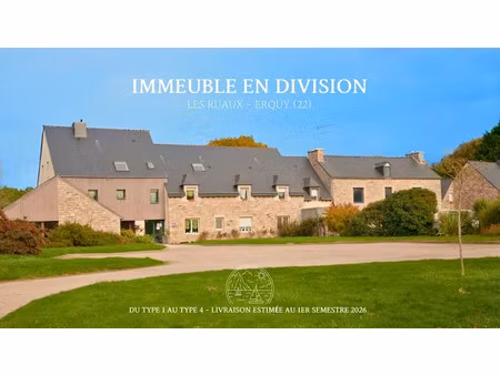 vente appartement 2 pièces 58 m² à erquy (22430)  139 100 €