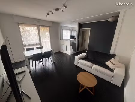 t2 49m2 lumineux avec garage et cave