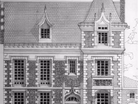 vente manoir 25 pièces